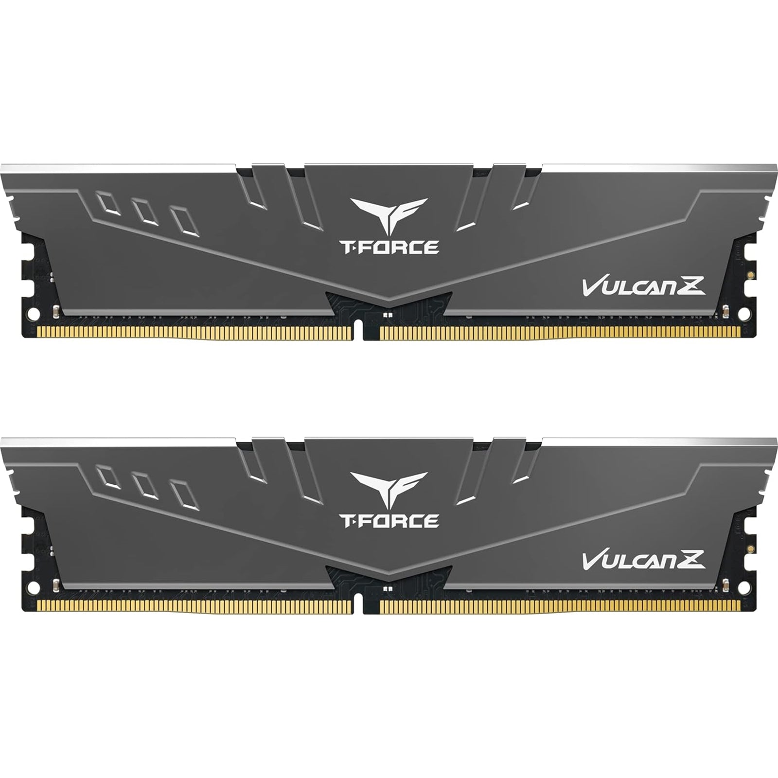 Team T-Force Vulcan Z 64GB Silver Heatsink (2 x 32GB) DDR4 3200MHz DIMM System Memory Team T-Force Vulcan Z 64GB Silver Heatsink (2 x 32GB) DDR4 3200MHz DIMM System Memory